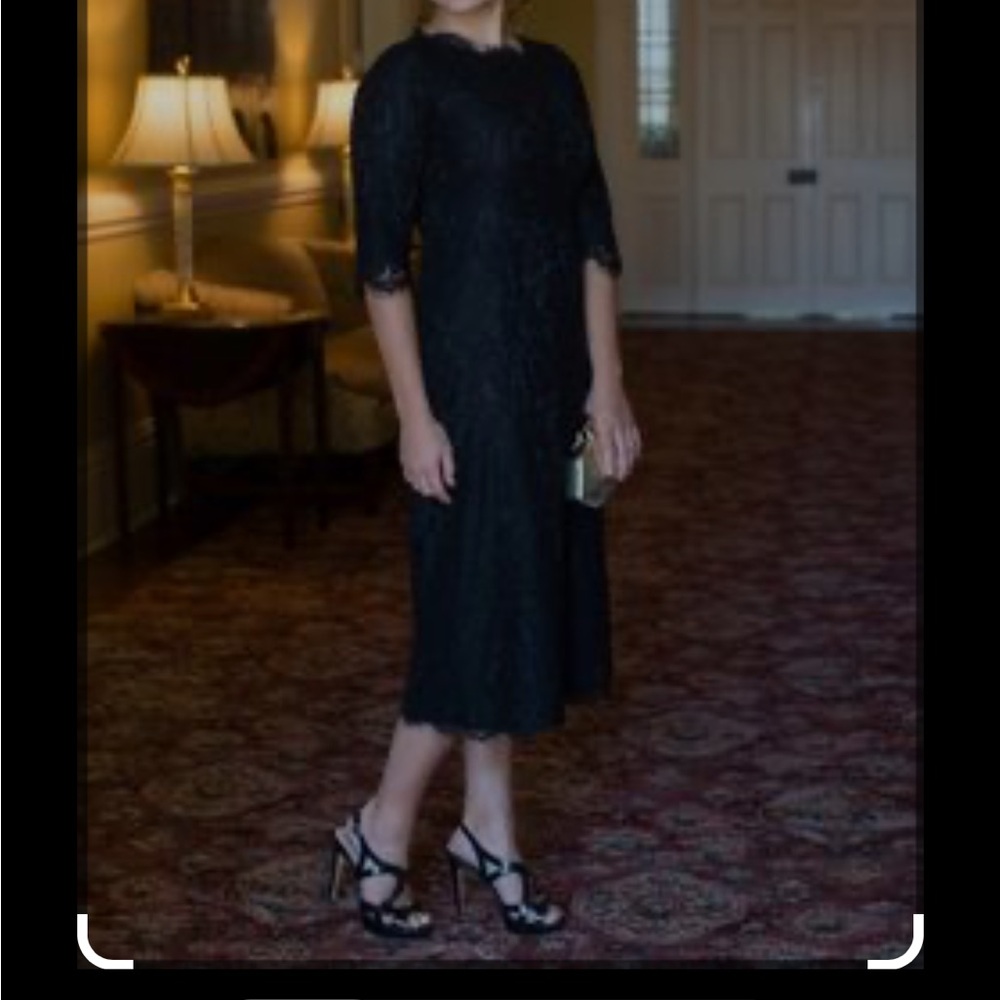 Dainty Jewells Elegant Black Lace Dress size XXL